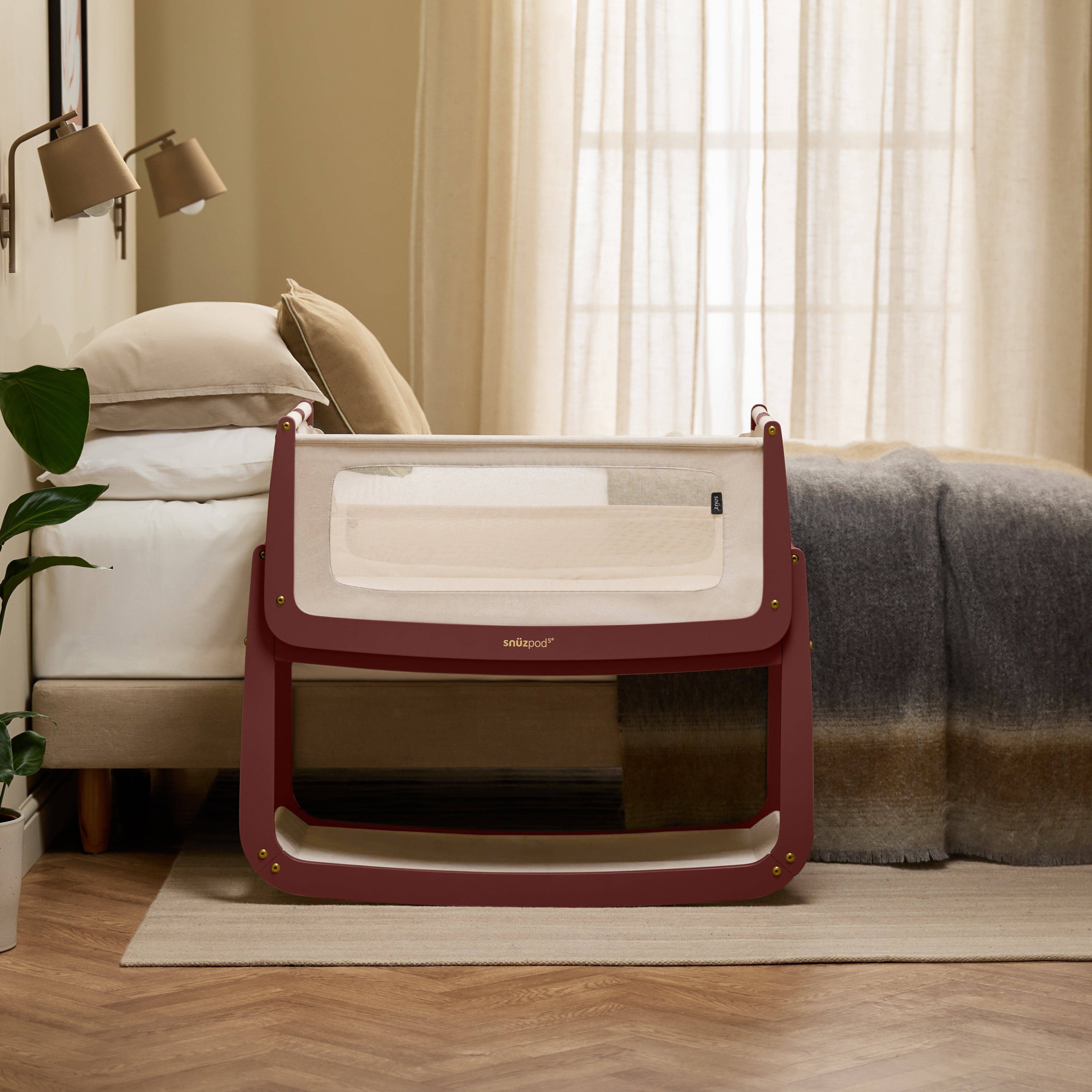 SnuzPod5 Bedside Crib Rouge - Default Title