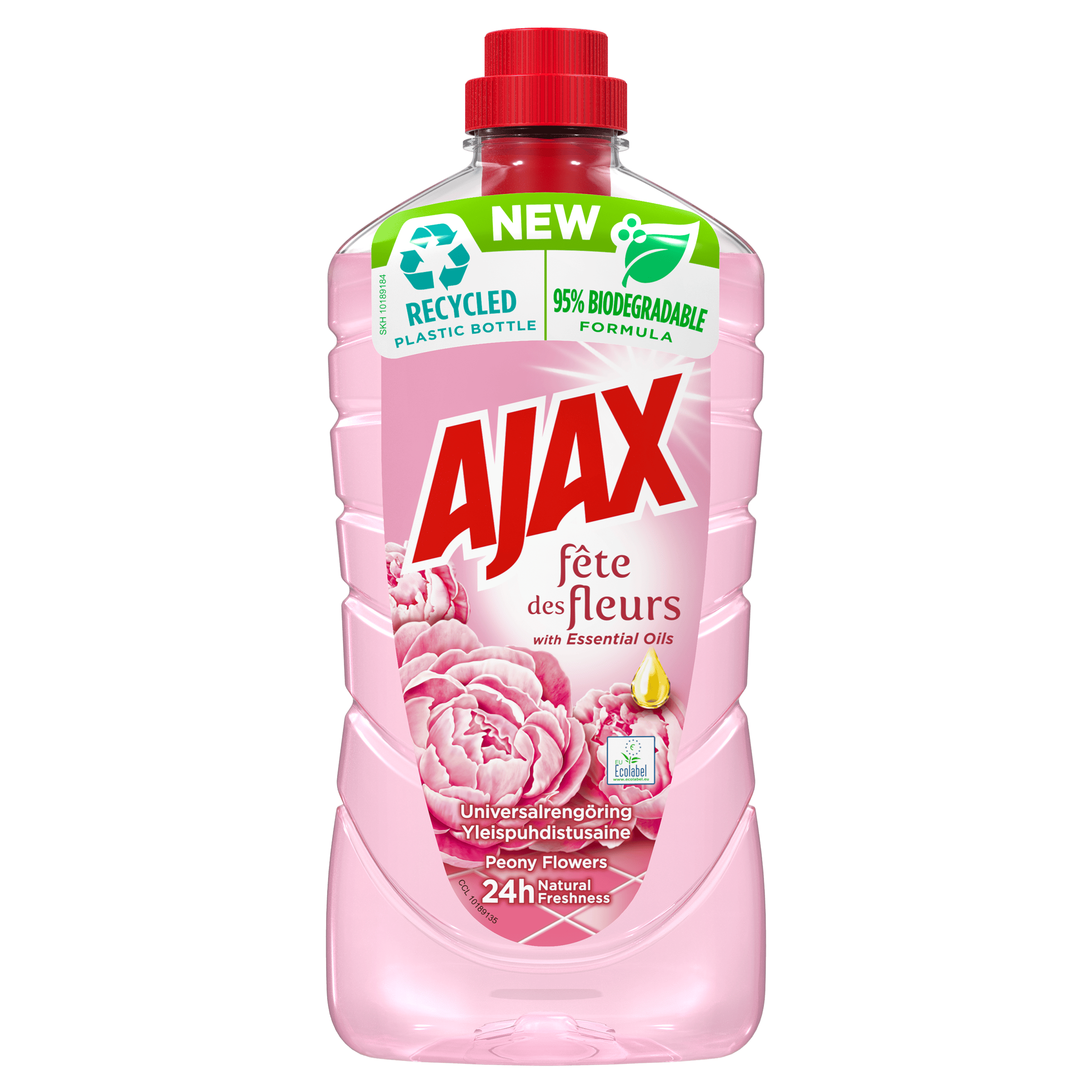Ajax Universalrengöring Pion Blommor 1000 ml