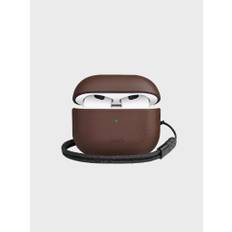 UNIQ TERRA GENIUNE LEATHER AIRPODS 3RD GEN CASE - SEPIA (BROWN)