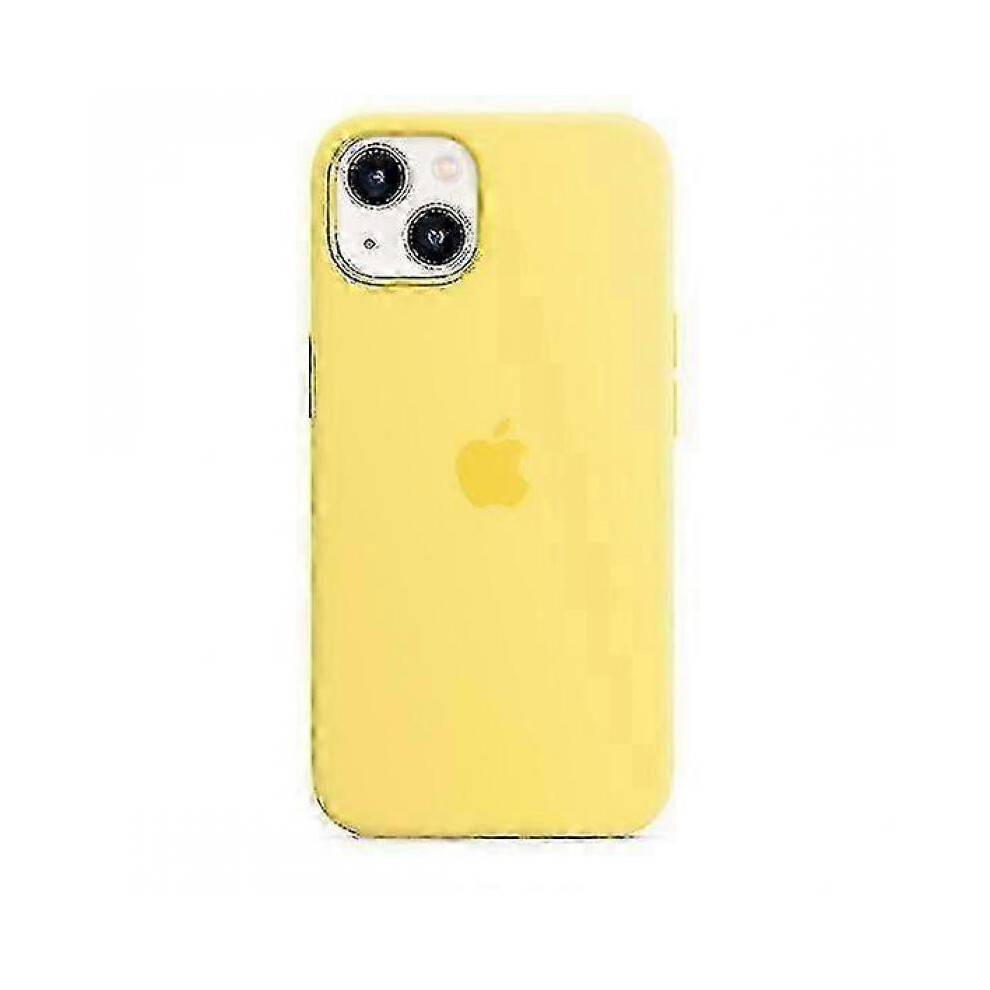 (Lemon Zest) Silicone Case With Magsafe For Iphone 13 Mini Phone Case 25-26s