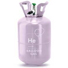 Billig Helium (Tank/Flaska) till 30 st 23 cm Ballonger - Lavendelfärgad