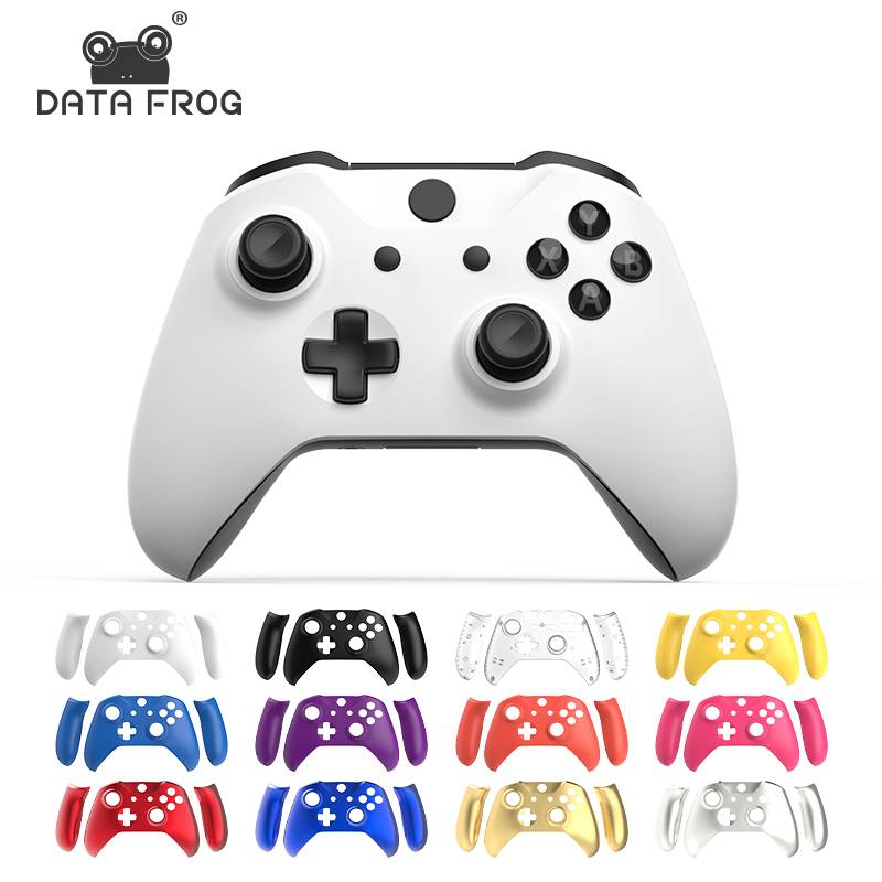 DATA FROG Controller Case Housing For Xbox One Controller Shell with Grips Custom DIY Gaming Mod 1708 Mold
