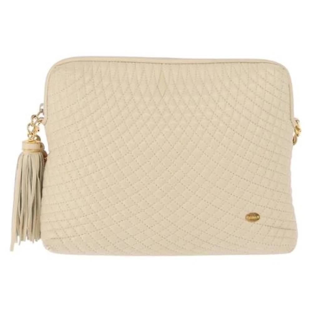 Bally Pre-owned Pre-owned Læder Crossbody Taske - Vintage - Dame - Beige - ONE SIZE - Læder