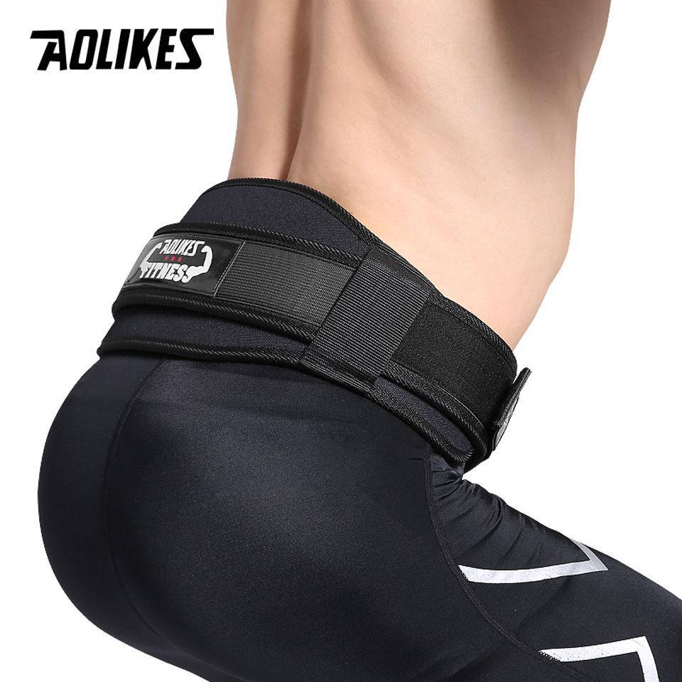 Aolikes Weight Lifting Belt For Men Women Gym Fitness Powerlifting Strength Training Squat Support Belt M