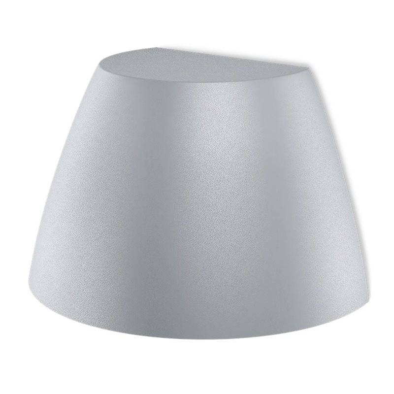 Vägglampa Plejd OUT-02 LED IP44 10 W utan Eluttag - Grå