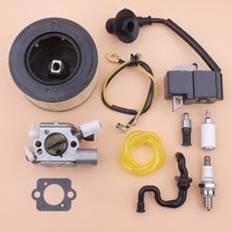 F&#xF6;rgasare t&#xE4;ndspole f&#xF6;r stihl ms251 ms 251 luftbr&#xE4;nsle oljefilter lline t&#xE4;ndstift kit motors&#xE5;g 1143 120 0617