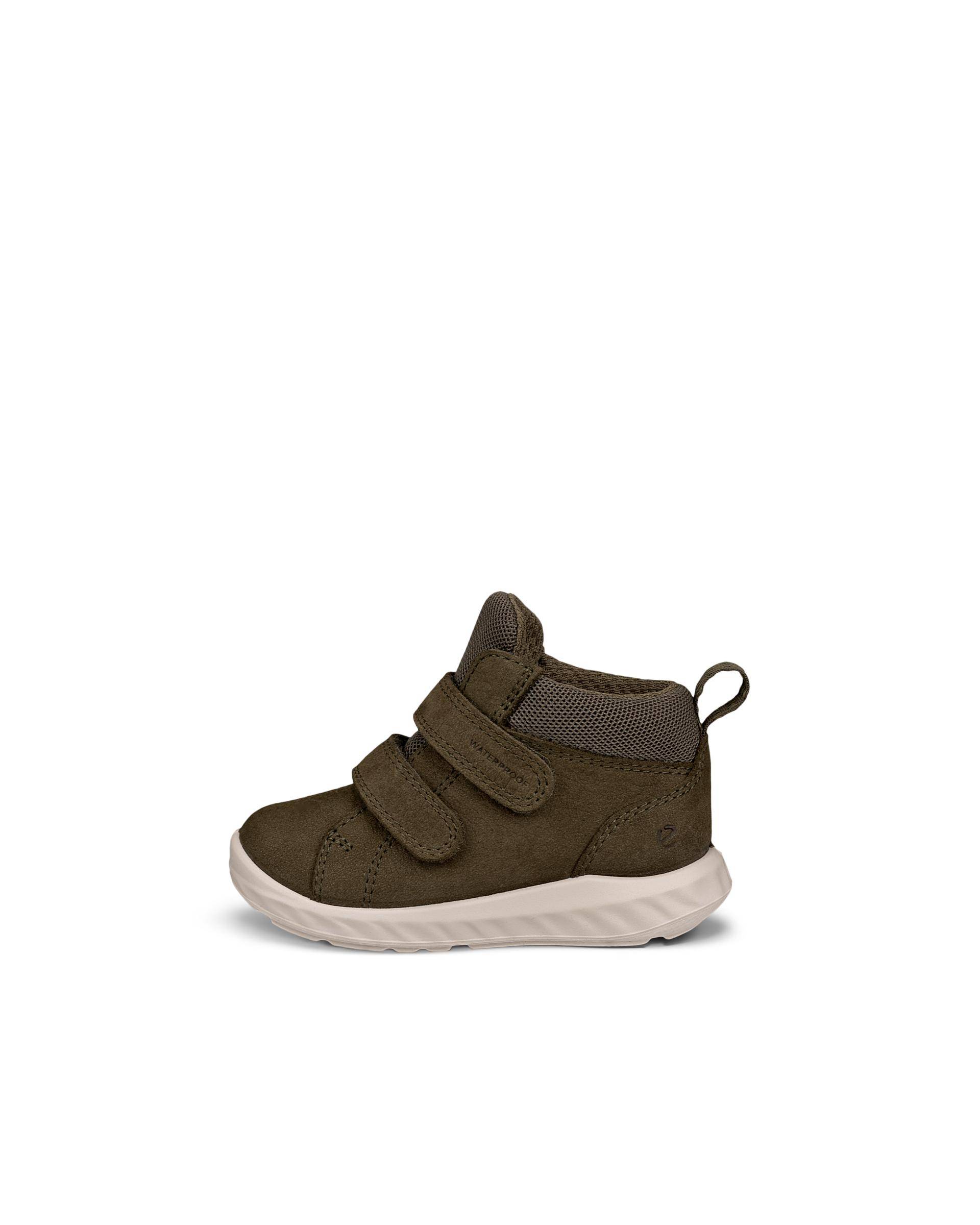 ECCO SP.1 LITE INFANT - Sneakers i nubuck med velcro remme til børn - Grøn - 22