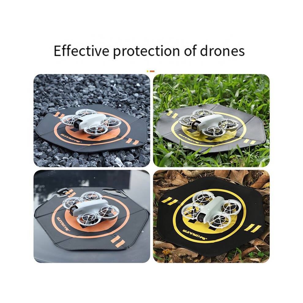 for NEO/ 4 Pro Drone 35cm Foldable Landing Mat Universal Drone Parking Mat Double Sided Airplane Landing Pad