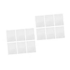 NUOBESTY 2 Set Fotoalbum Plastfickor För Kort Klassrumsmateriel Pärmärmar A5 Pärminlagor Löst Lövpärm Kassakuvert Arrangör Bildpärminlägg 50 st*2
