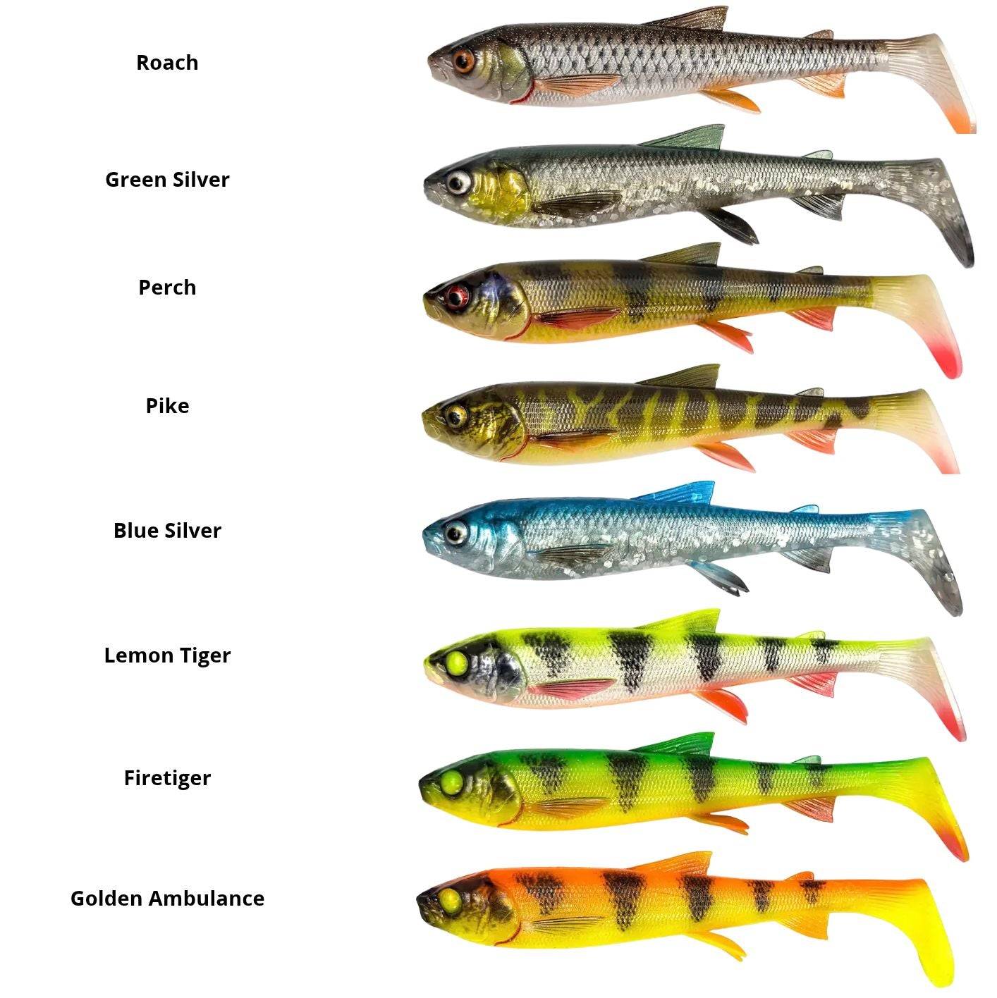 Savage Gear 3D Whitefish Shad 15 cm - Firetiger