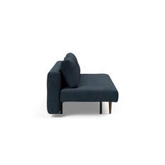 Recast Plus Bäddsoffa Mörk Ek | Övriga Tyger - Beige, Blå, Brun, Grå, Grön, Gul, Lila, Natur, Orange, Rosa, Röd, Svart, Turkos