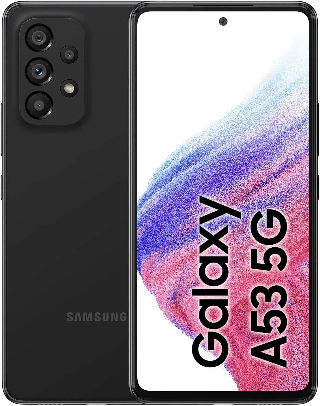 Samsung Galaxy A53 5G | 6 GB | 128 GB | Single-SIM | Awesome Black