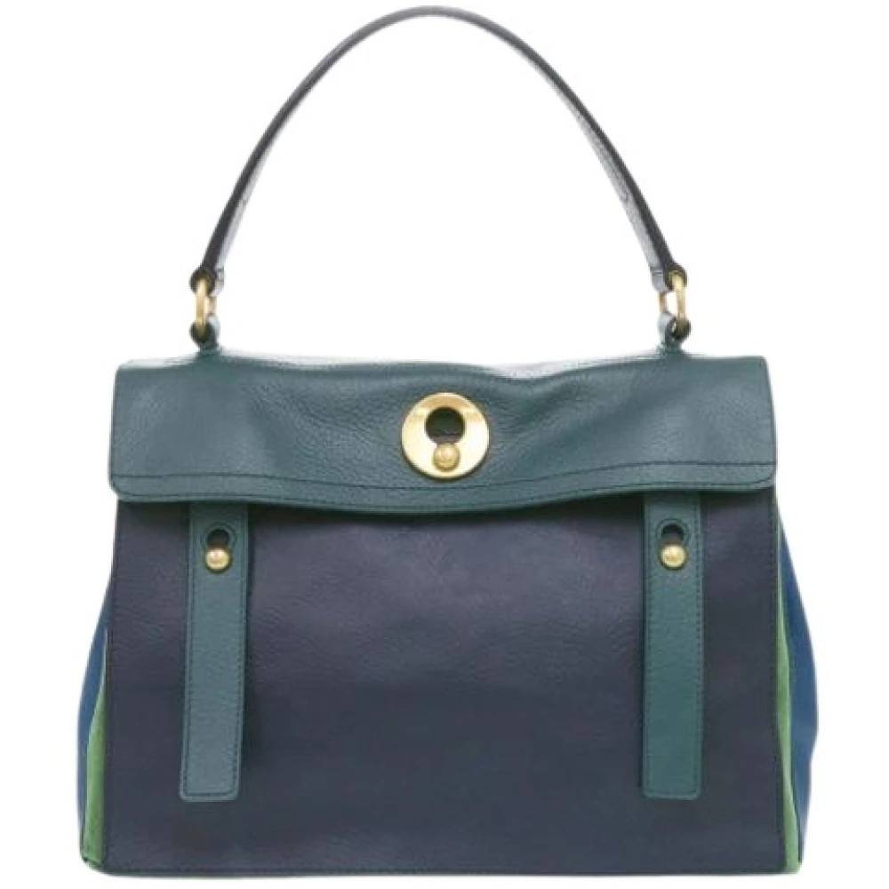 Yves Saint Laurent Vintage Pre-owned Vintage Håndtaske - Vintage - Dame - Flerfarvet - ONE SIZE - Læder