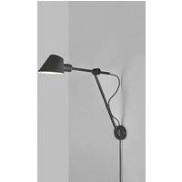 Vägglampa - svart
