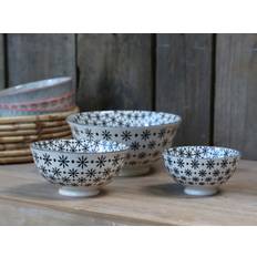 Chic Antique, Gl fransk Latteskål med stjerner