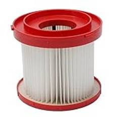 1 st HEPA-filter för dammsugare kompatibelt med Milwaukee M18 VC2-0 våt/torr trådlös dammsugare, byt ut 4931465230