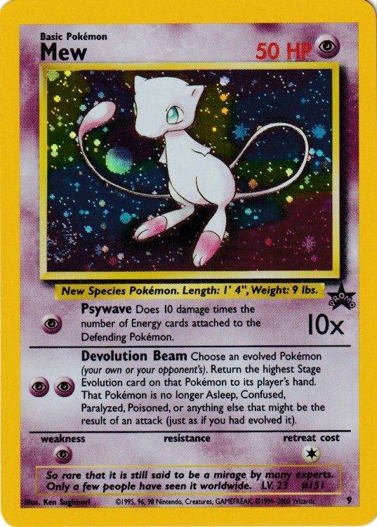 Mew - 9 (Holo) - Let Brugt (LP).