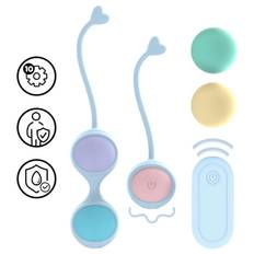 Loveline - vibrerande geishakulor set (lila)