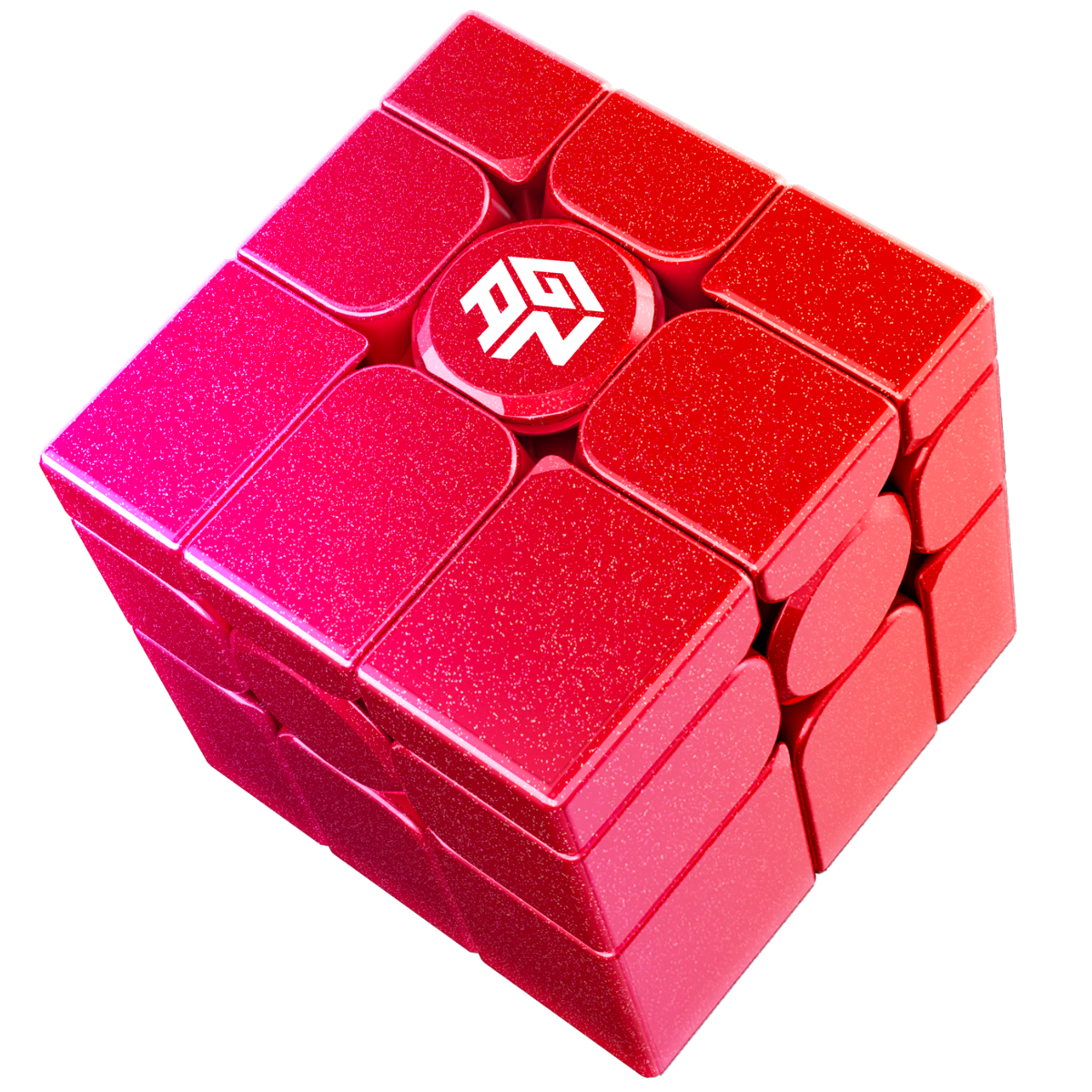 GAN Mirror Cube Magnetic Bright Fuchsia UV Coated