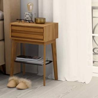Jensen Eicon sengebord - eg/naturolie