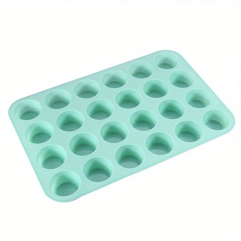 Mini Muffin Pan (32.26cm X 21.59cm), Food-grade Baking Cupcake Pan, 24-cavity Pudding Mold, Oven Additions, Baking Tools, Kitchen Gadgets, Kitchen Additions