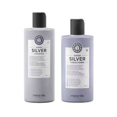 Maria Nila Sheer Silver Shampoo & Conditioner 350 ml + 300 ml