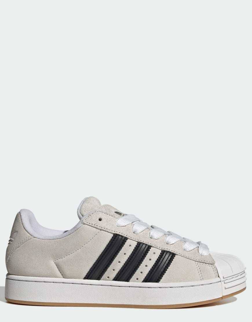adidas Originals - Superstar ST - Krystalhvide/sorte sko - 42
