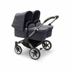 bugaboo Tvillingeklapvogn Donkey 5 Twin Complete Graphite/Stormy Blue