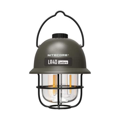 Nitecore lanterne, genopladelig, grøn