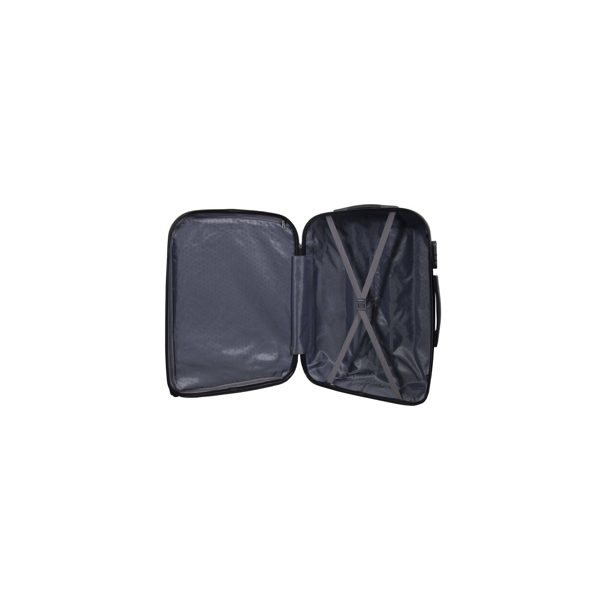 Kuffert - Retro rosa - Hardcase letvægts kuffert
