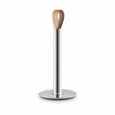 Eva Solo Tools Køkkenrulleholder - H 32 cm - Rustfrit stål/læder