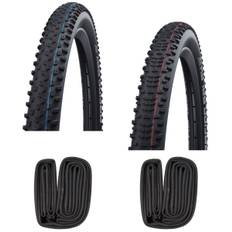 2 dæk + 2 slanger Schwalbe Racing Ray og Racing Ralph 29 x 2,25" med Presta Ventil