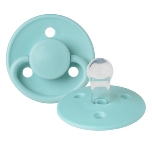 Mininor Silikonesut 0 mdr., Cool mint - 2 stk.