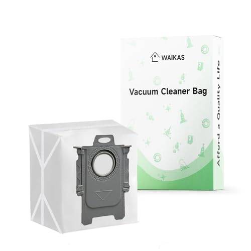 WAIKAS 20 Q8 Dammsugarpåsar för Roborock Q8 Max/Max+, Q5 Pro+/Plus, S8+, S8 Pro Ultra, Q7 L5+/M5+, Q10 S5+/X5+, S7 Max Ultra Robotdammsugare Dammpåsar Tillbehörsset