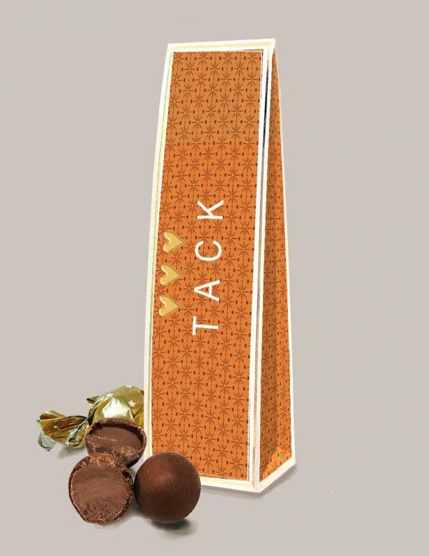 TACK Chokladkort - Klaras Goda Presenter