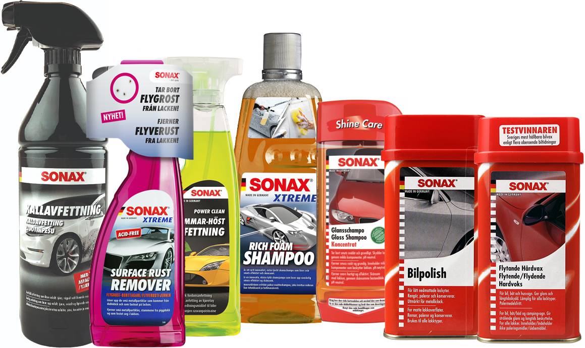 Sonax stora vaskepakke