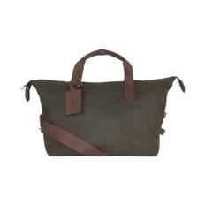 Barbour, Väska, unisex, Grön, ONE Size, Bomull, Islington Holdall Resväska