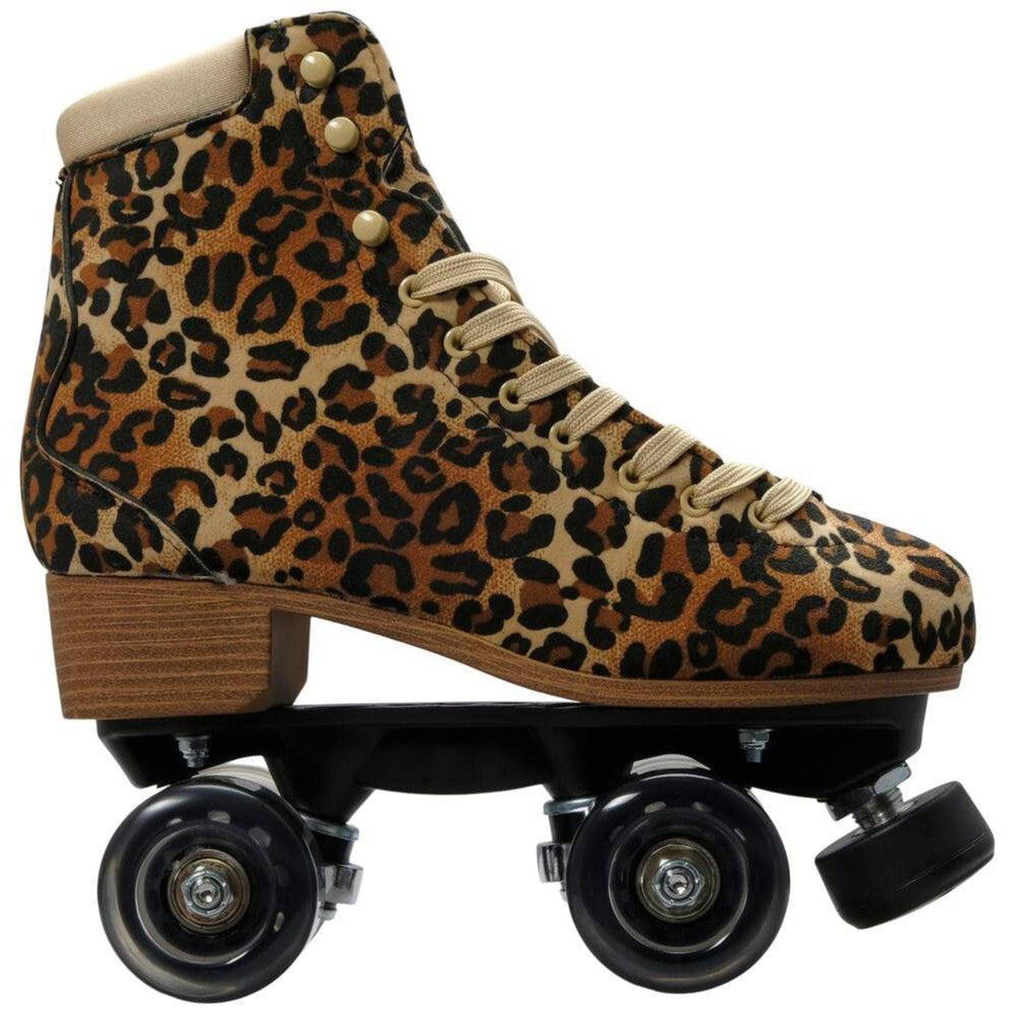 Roces Piper Leopard Rullskridskor - Brun, Brun / 42 (42)