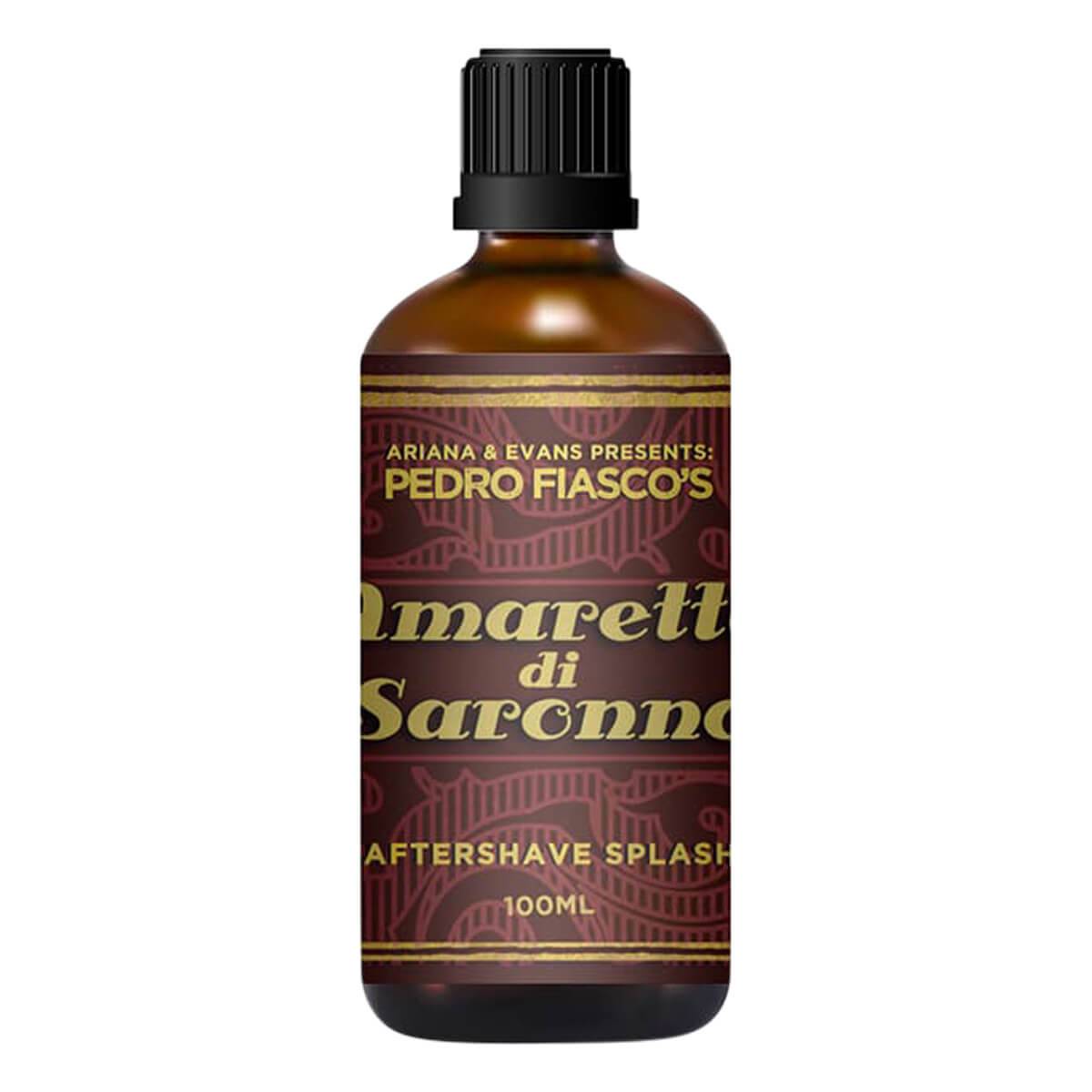 Ariana & Evans Aftershave, Pedro Fiasco's Amaretto di Saronno, 100 ml..