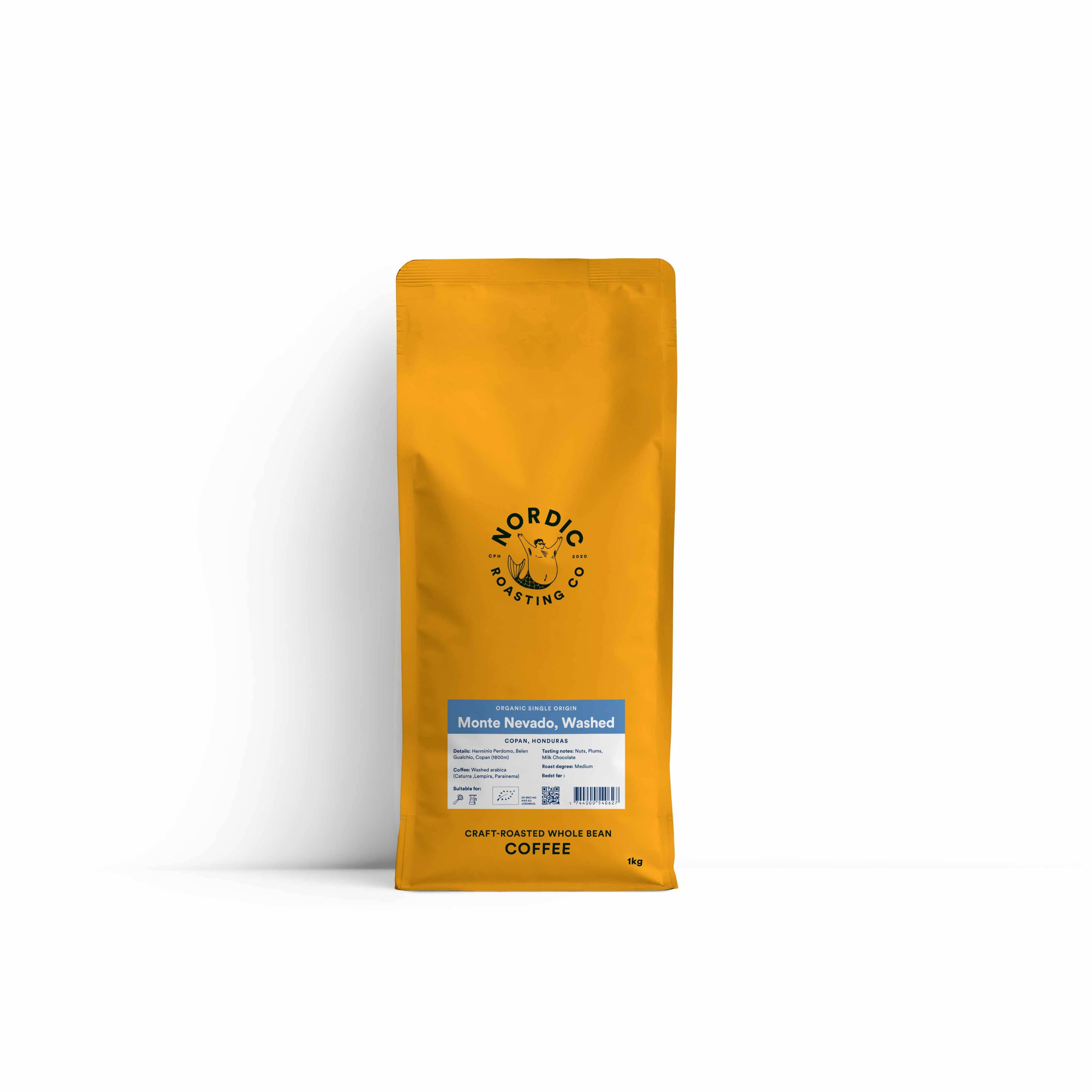Monte Nevado – Washed Arabica – Copan – Honduras - 1000g / Whole Beans