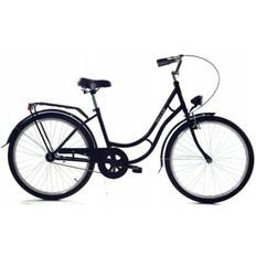 Børnecykel, retro, 26", sort