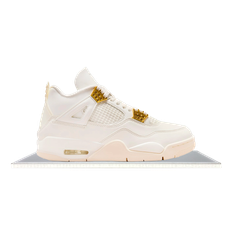 Air Jordan 4 Metallic Gold