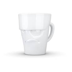 Hvid Krus, gnaven - Perfekt kaffekrus eller tekrus