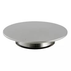 Tårtfat på fot, rostfritt, 30 diameter cm