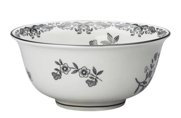 Rörstrand - Ostindia - Svart 6 st Frukost / Soppskålar 50 cl Design Nils Emil Lundström