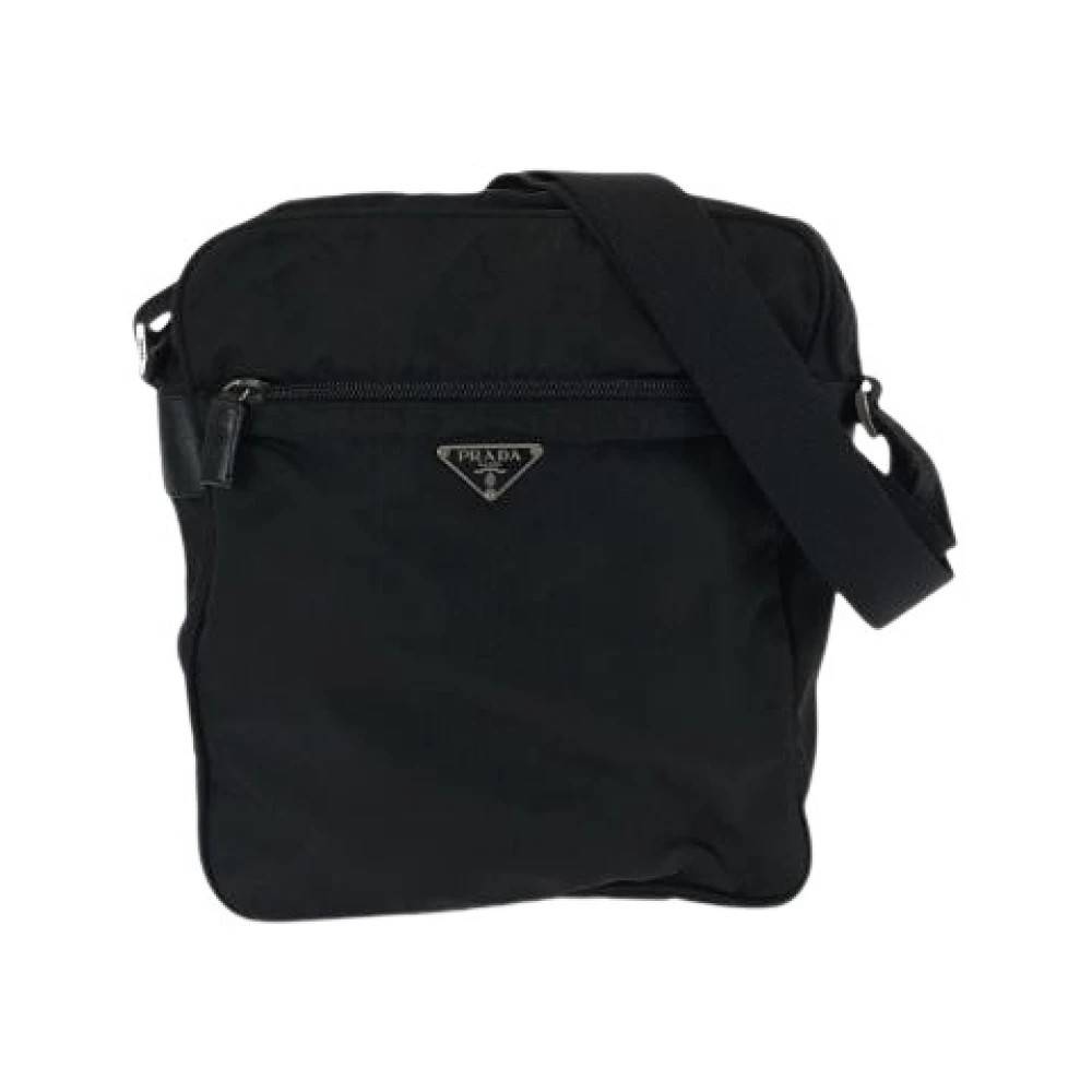 Prada Vintage - Pre-owned Tessuto Nylon Axelremsväska Vintage - Dam - ONE Size - Nylon