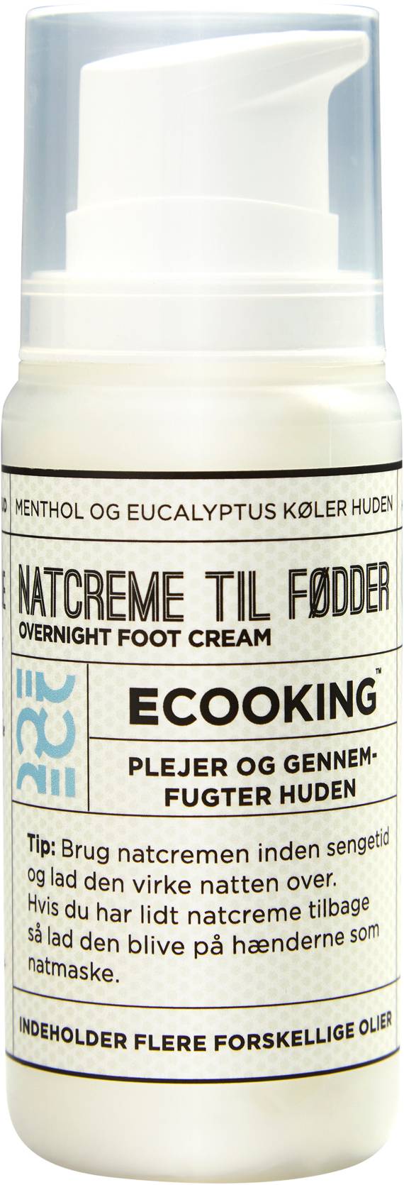 ECOOKING Natcreme til Fødder No Color 30 ML - Fotkräm Från Magasin (30 ML)