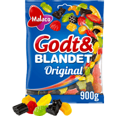 Malaco Godt og Blandet Original 900 g