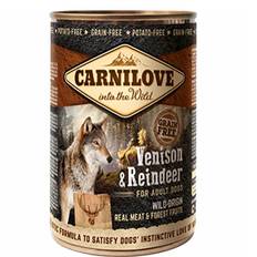 Carnilove Dog Våtfoder, Ren & Hjort, 400g -