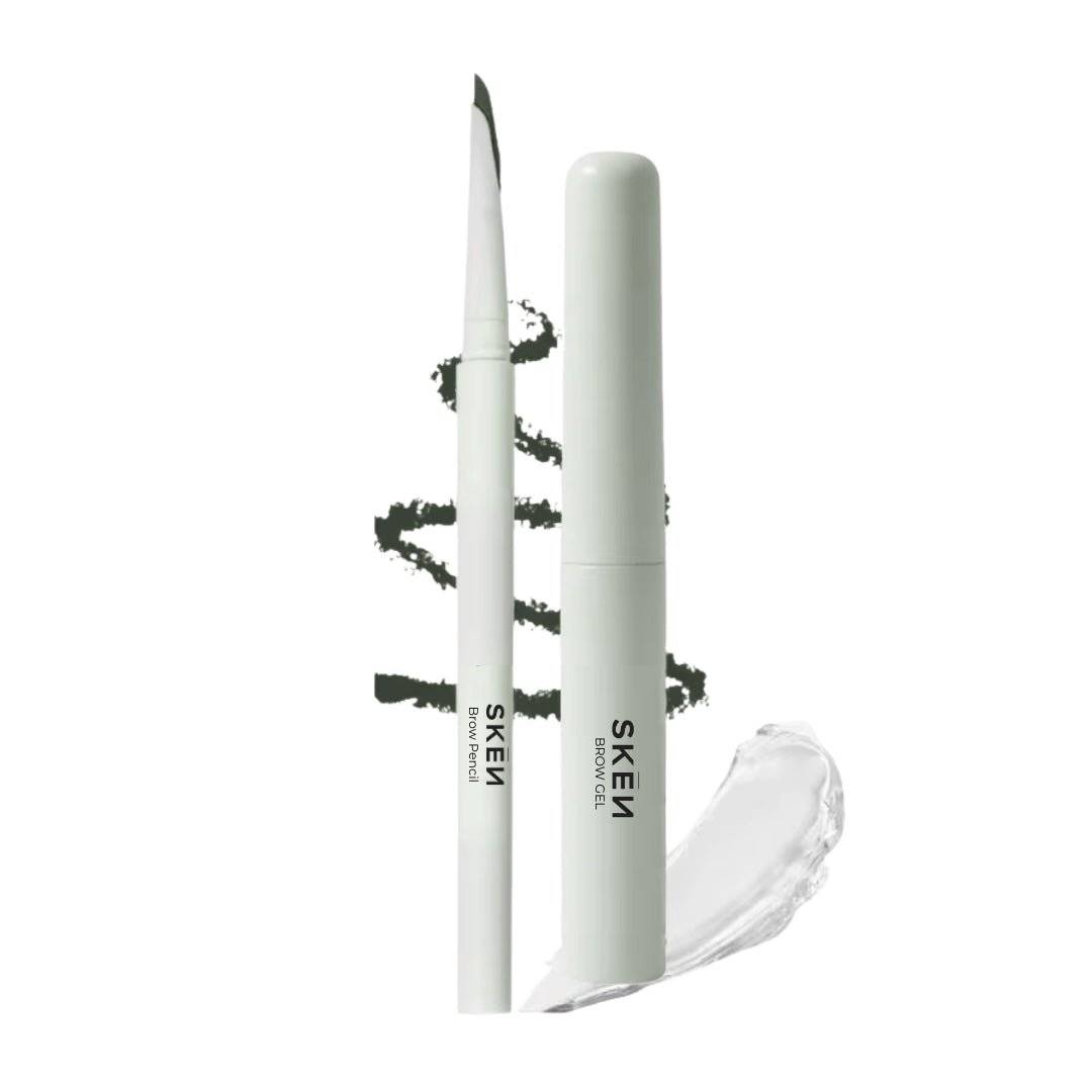 Skēn The Brow Pencil & Brow Gel 2-in-1 #2 Soft Black